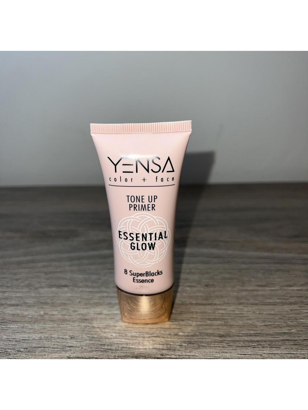 YENSA Tone Up Primer Essential Glow 8 Superblacks Essence 1 oz 30 mL New Sealed